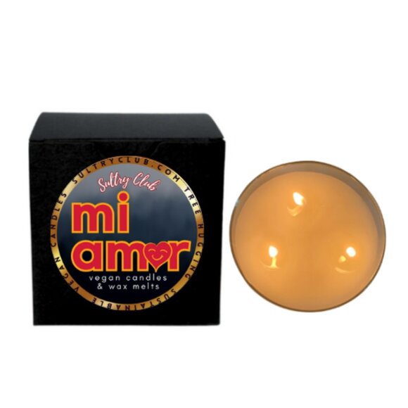 MI AMOR TRIPLE WICK CANDLE - Picture 2 of 2